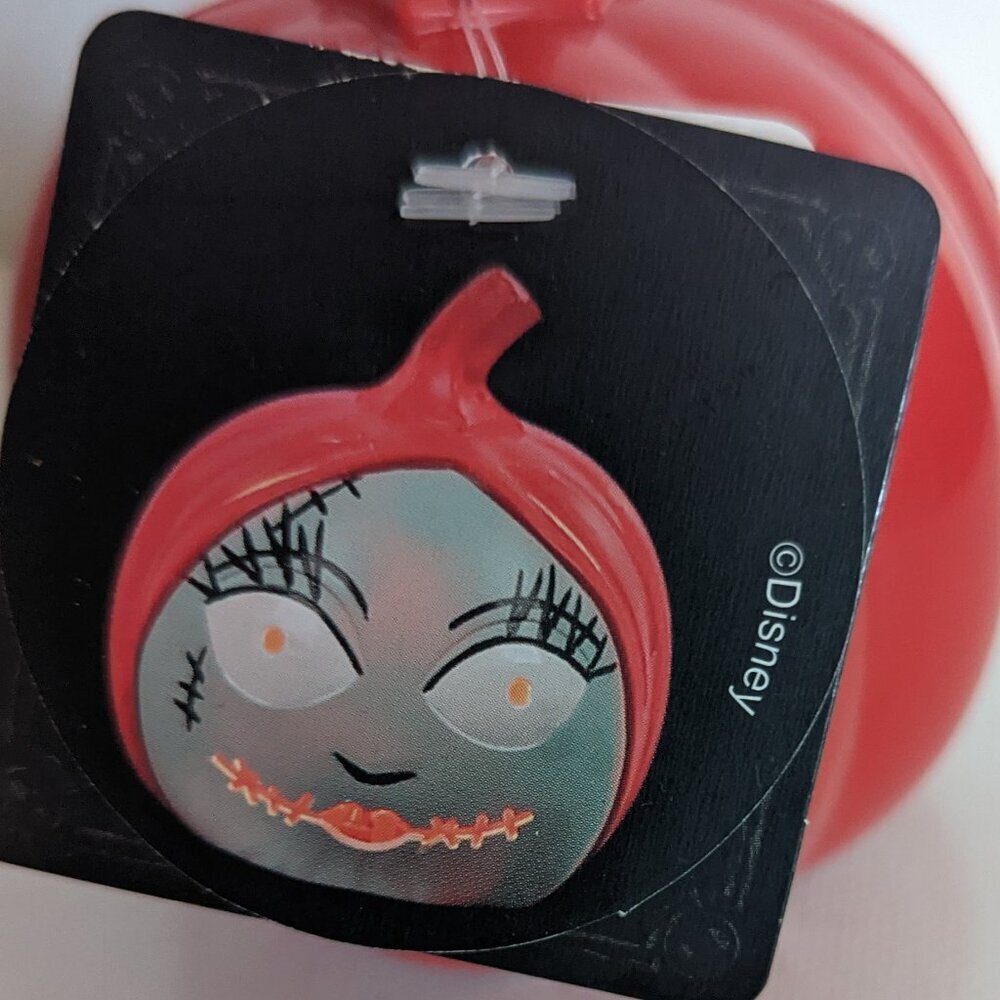 NWT 3" Sally Mini Light Up LED Pumpkin JOL Nightmare Before Christmas NBC Disney - Picture 8 of 9